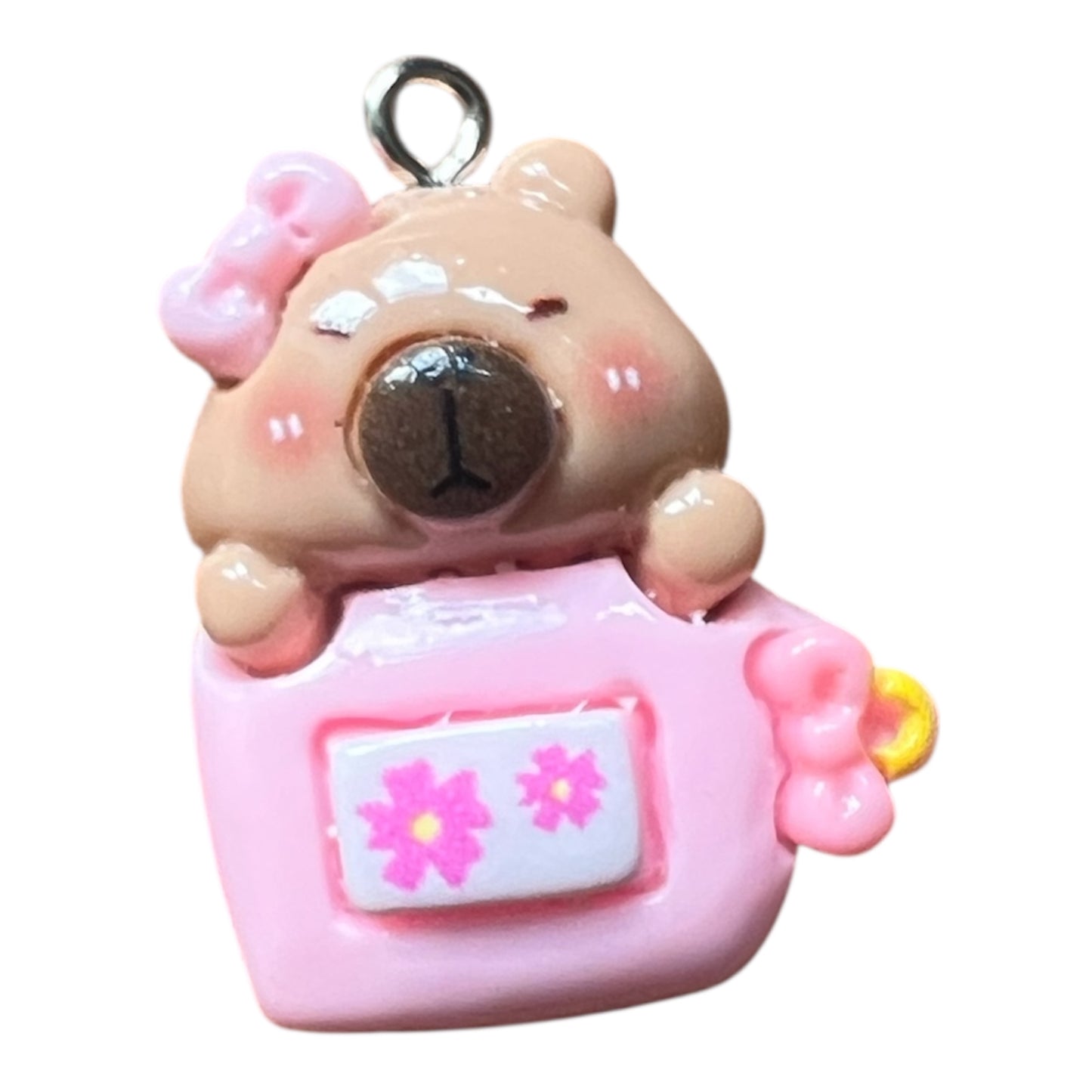 Capybara Personalised Bridle Charm