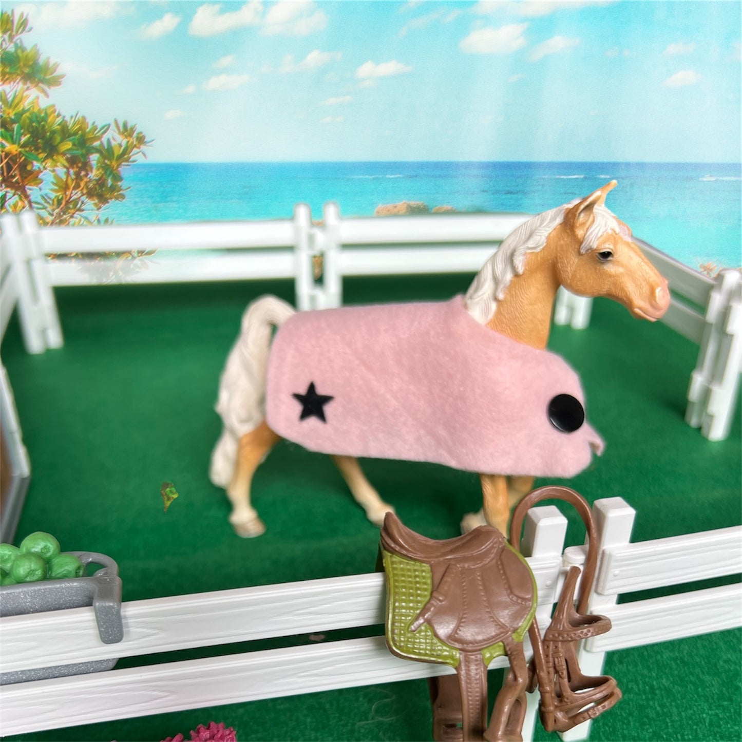Re-Loved Rockstar: Glimmer the Palomino Schleich American Saddlebred