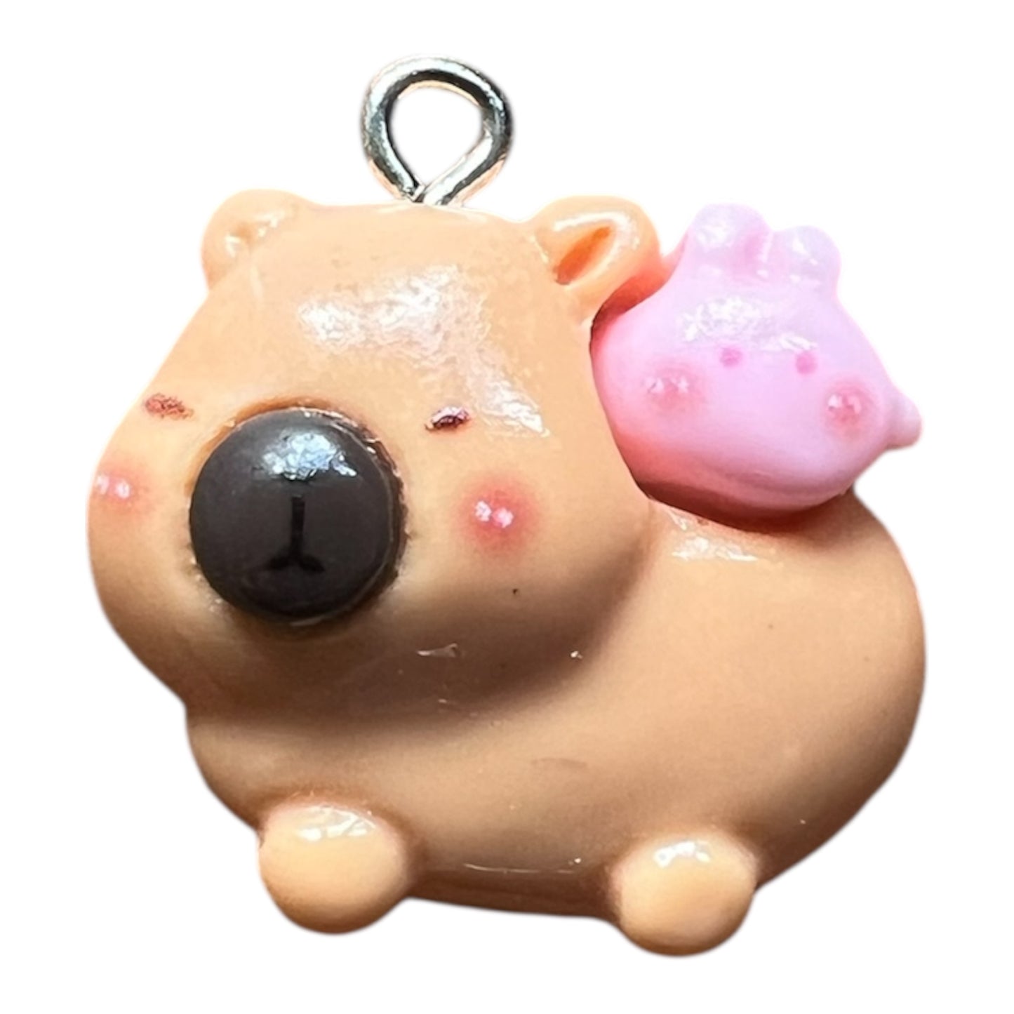 Capybara Personalised Bridle Charm