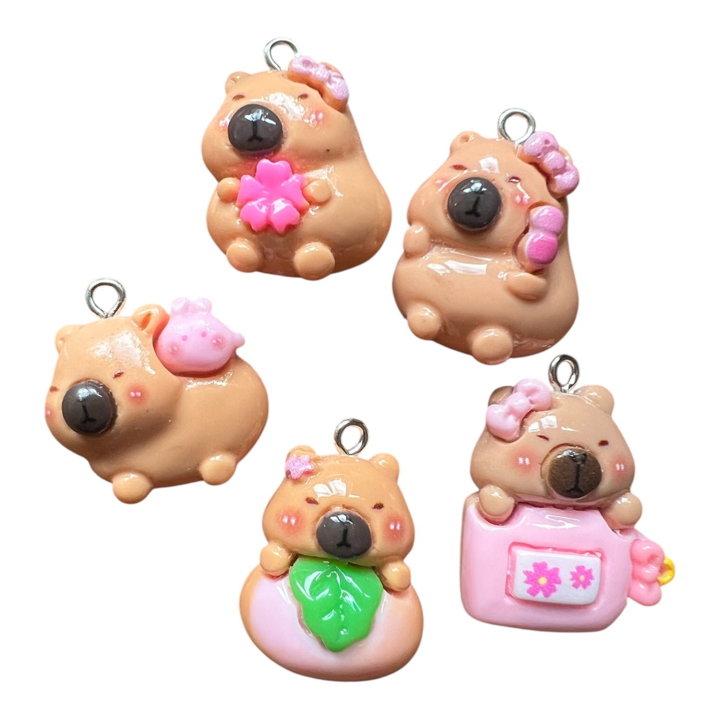 Capybara Personalised Bridle Charm