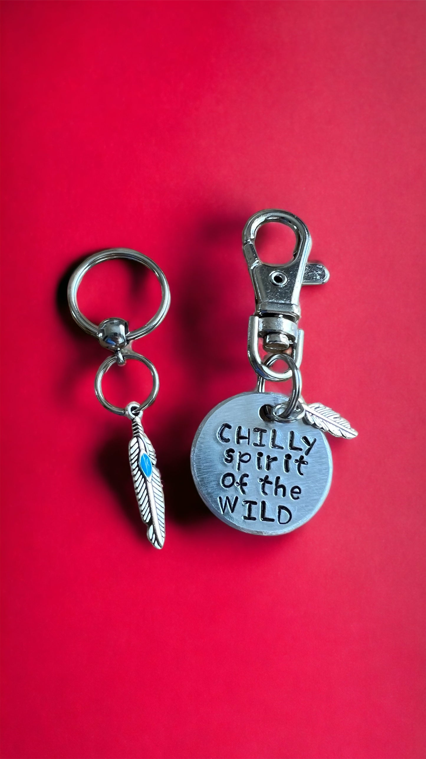 Sacred Spirit 2 Bridle Charm Bundle. Personalised horse name tags. Hand stamped.