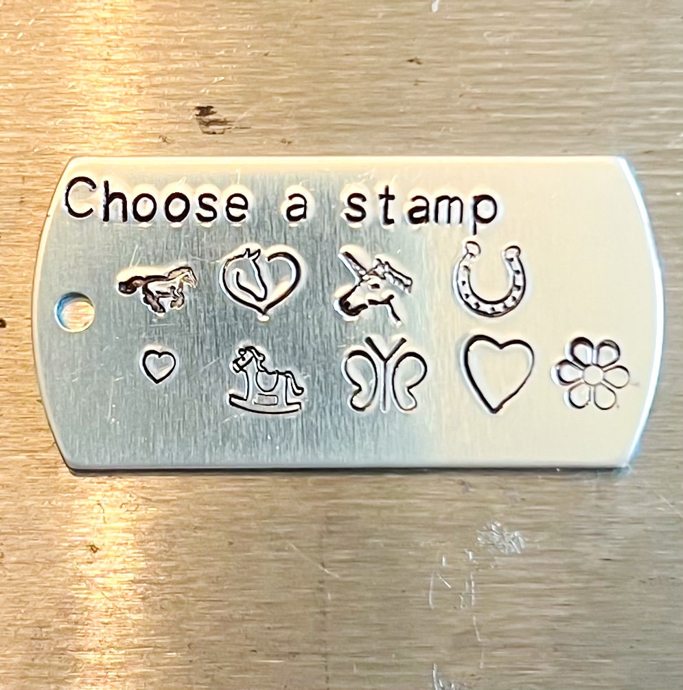 Stitch Personalised Bridle Charm