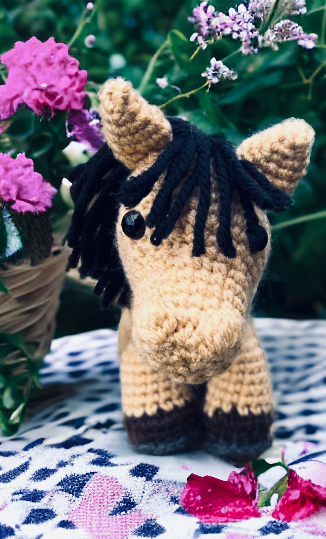 New Style Mini Crochet Horse