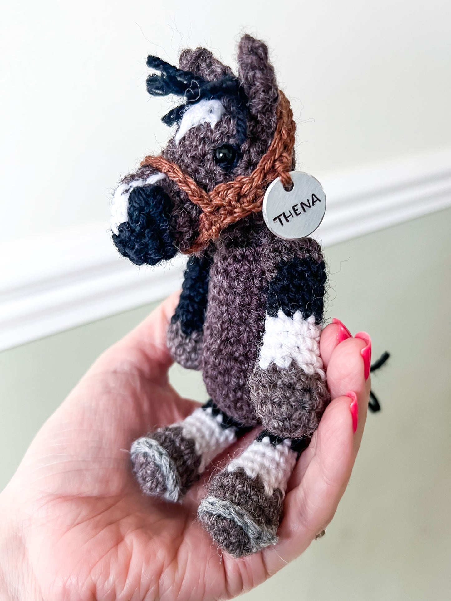 Mini Crochet Horse