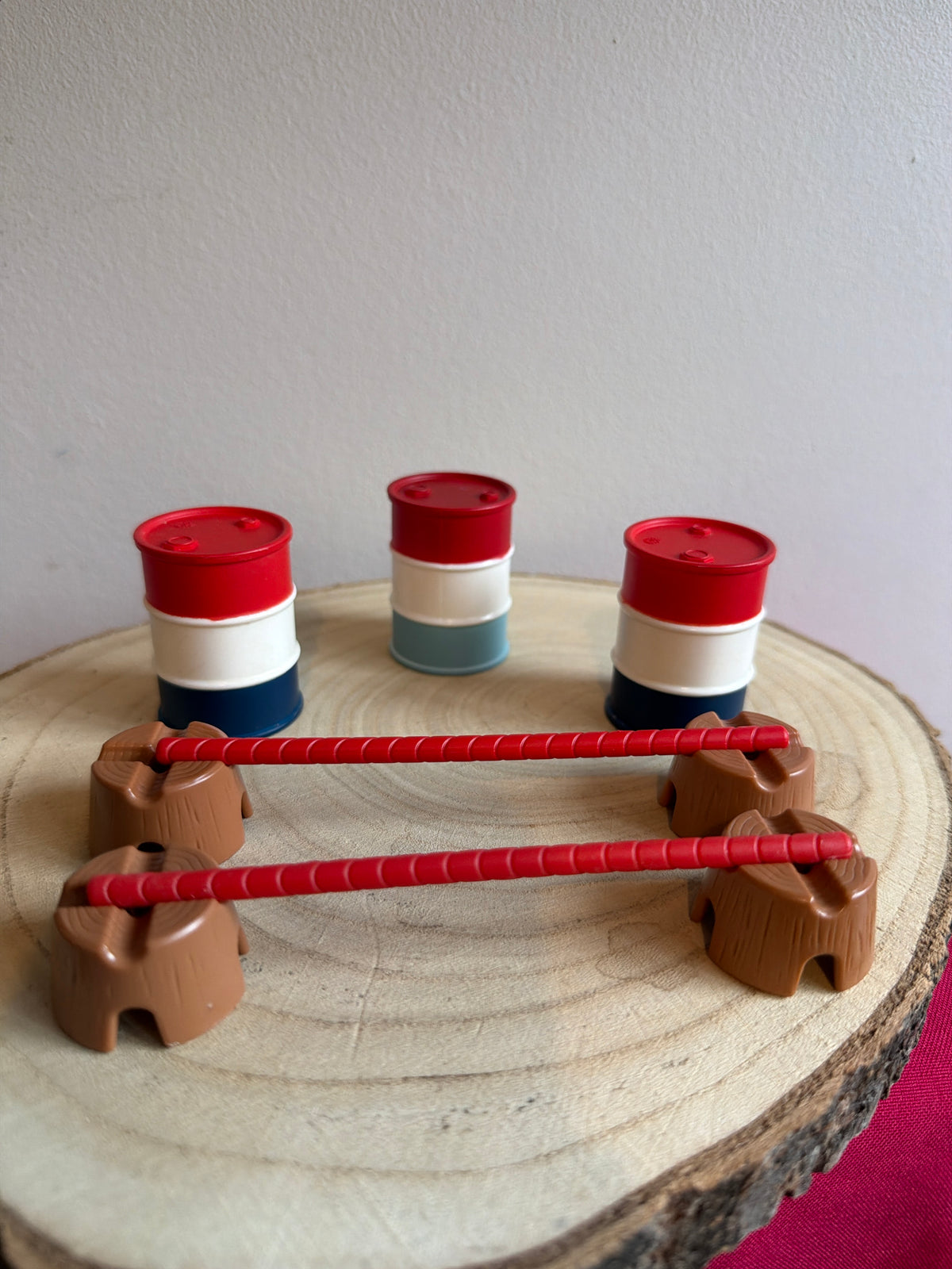 Schleich Jumps Barrel Racing
