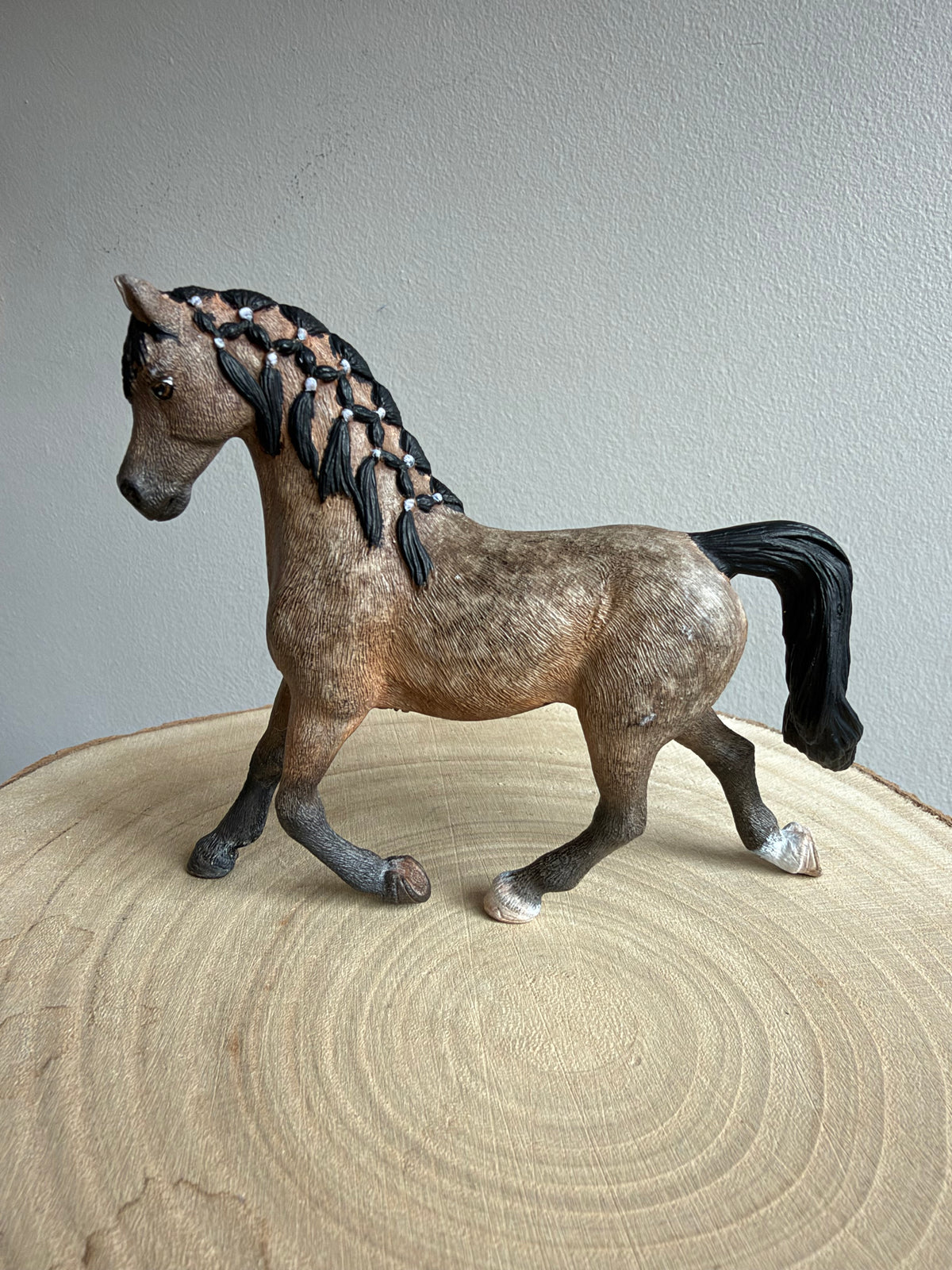 Marcy – Custom-Painted Schleich Arabian Horse by Bluezuesbreyers