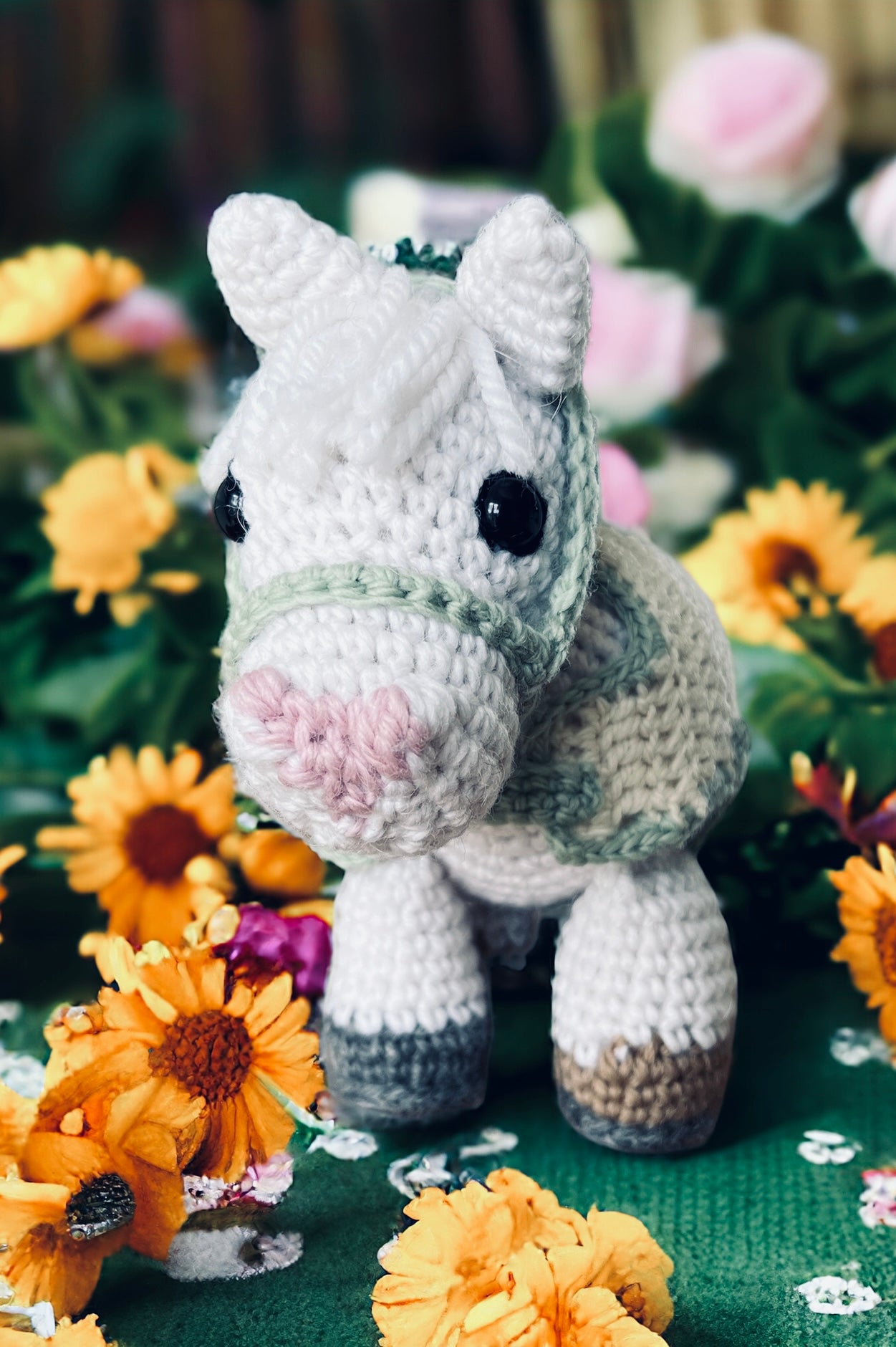 New Style Mini Crochet Horse