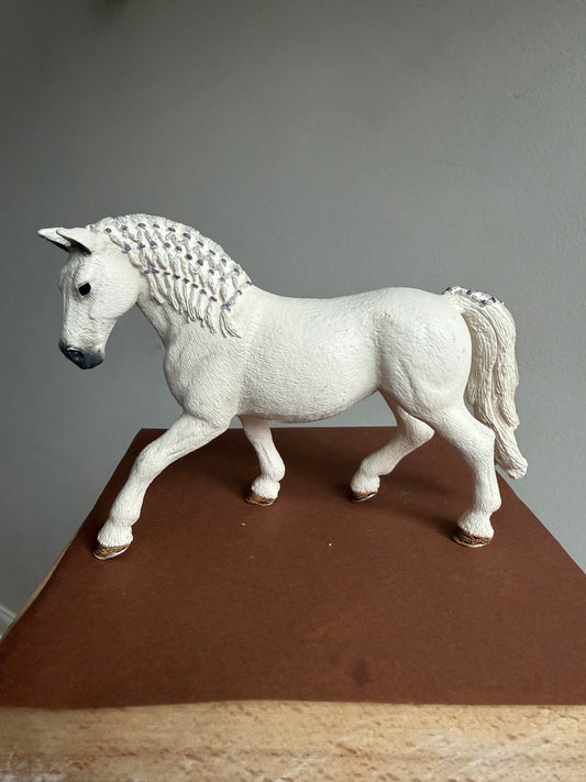 Re-Loved Rockstar:  Lippizaner Schleich Mare- Opal