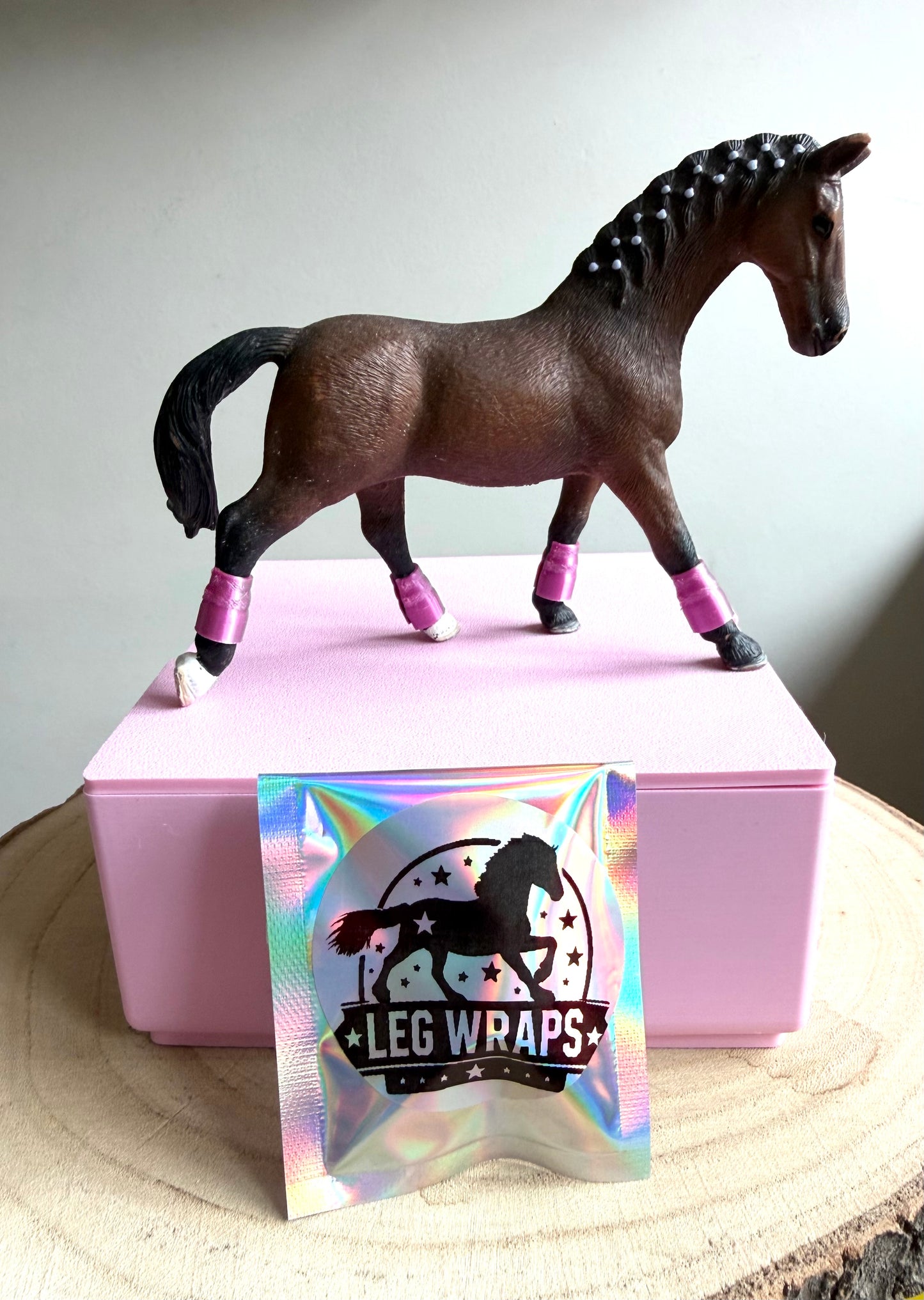 Miniature Horse Leg Wraps – Set of 4 (Horse not Included)