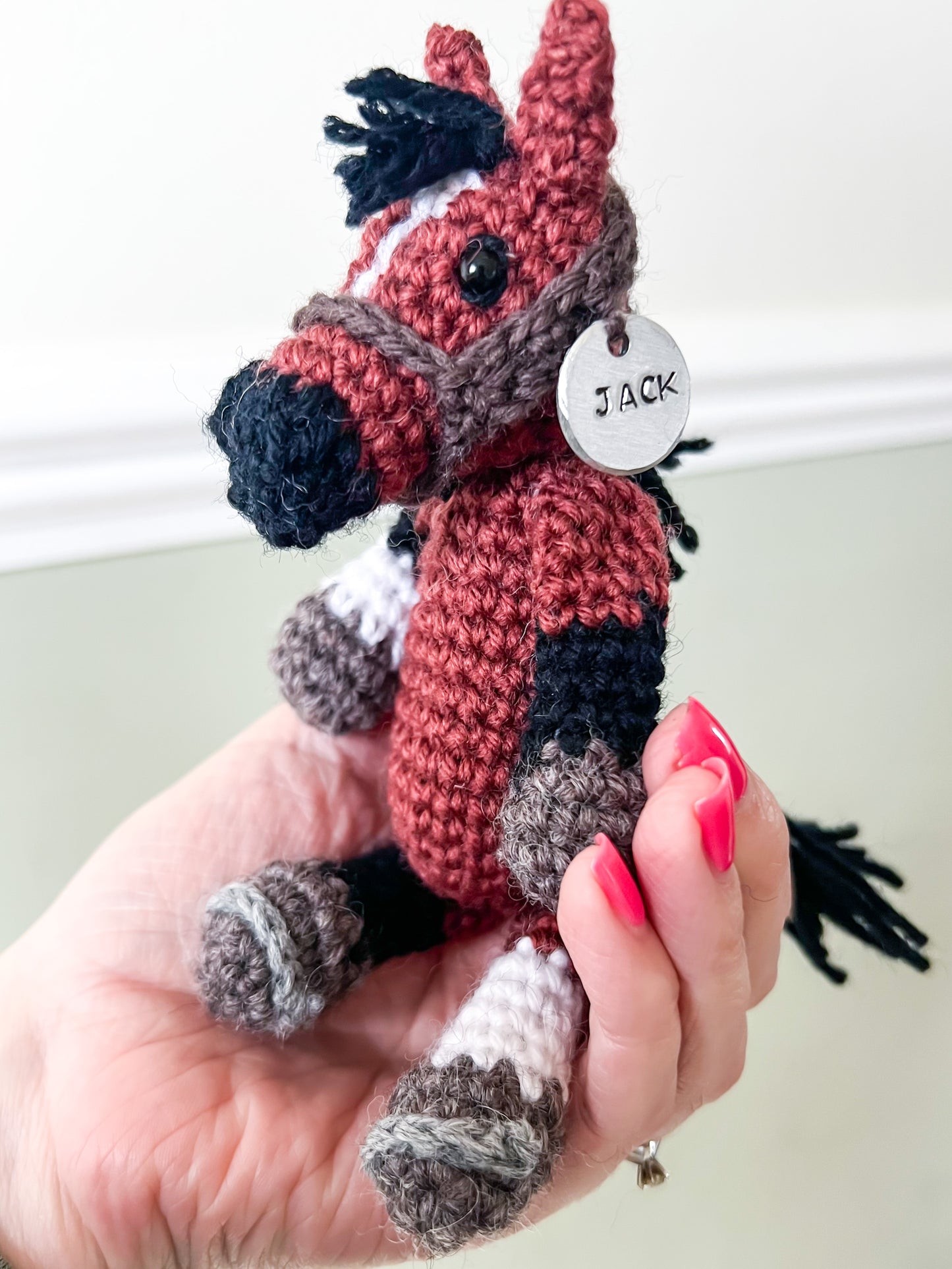 Mini Crochet Horse