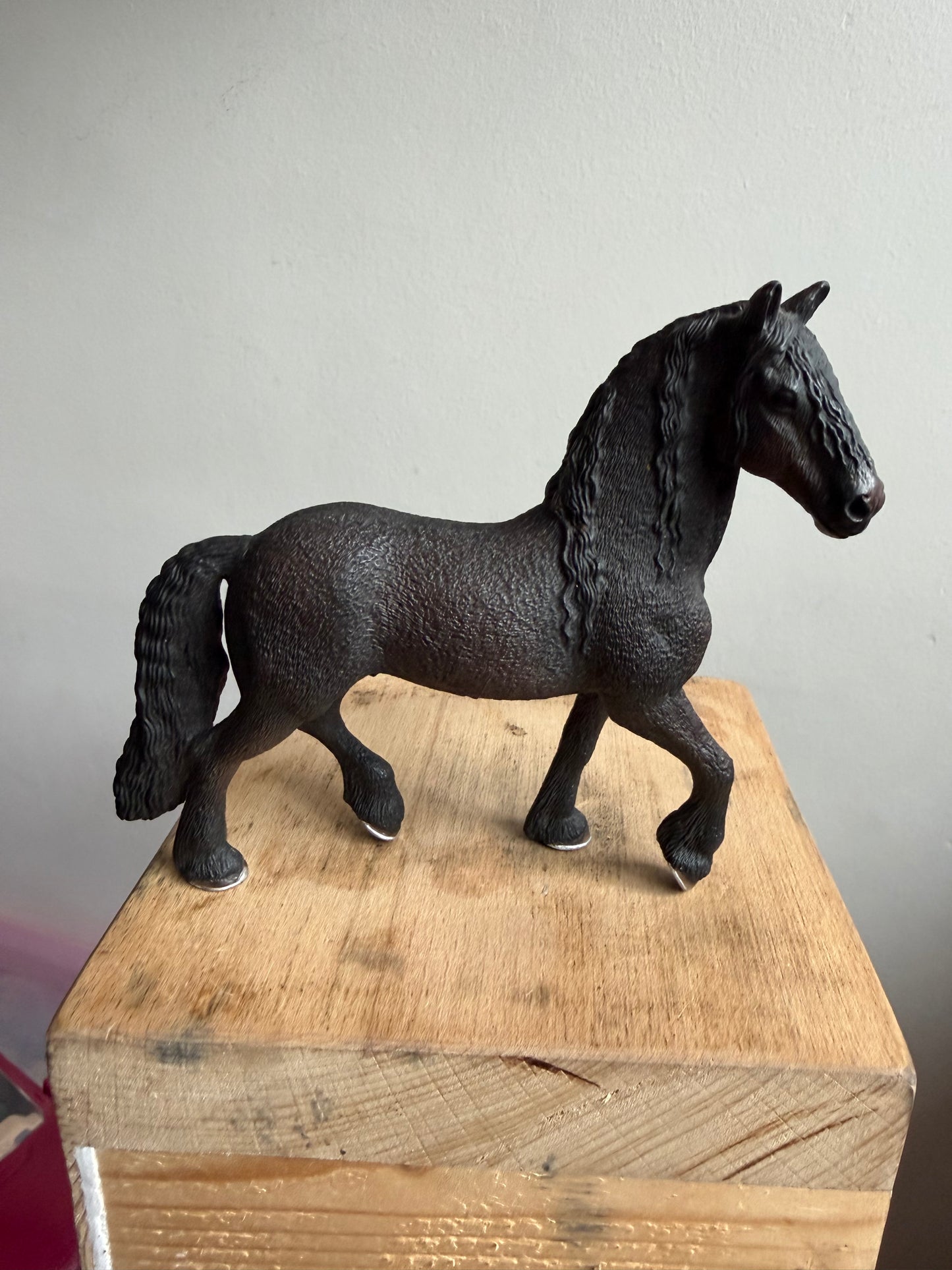 Re-Loved Rockstar: Friesian Schleich Stallion- Jack