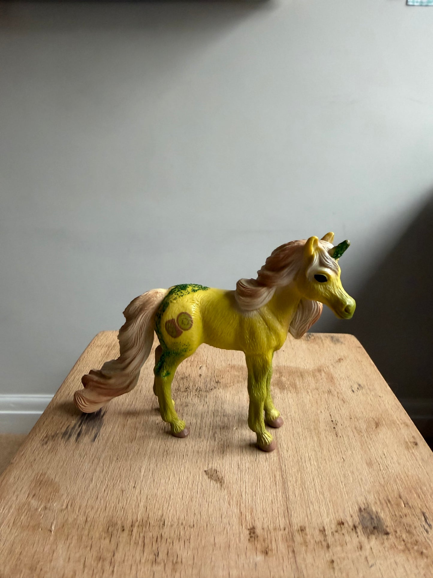 ✨ Re-Loved Rockstar Collectible Unicorn-Kiwi Foal –✨