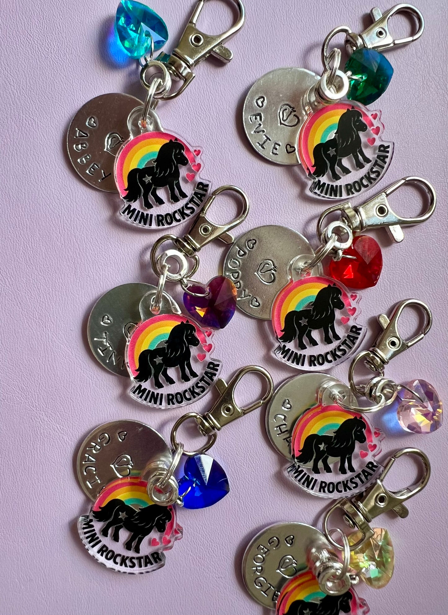 🐴 Mini Rockstar Bridle Charm – For Shetlands & Minis Only!