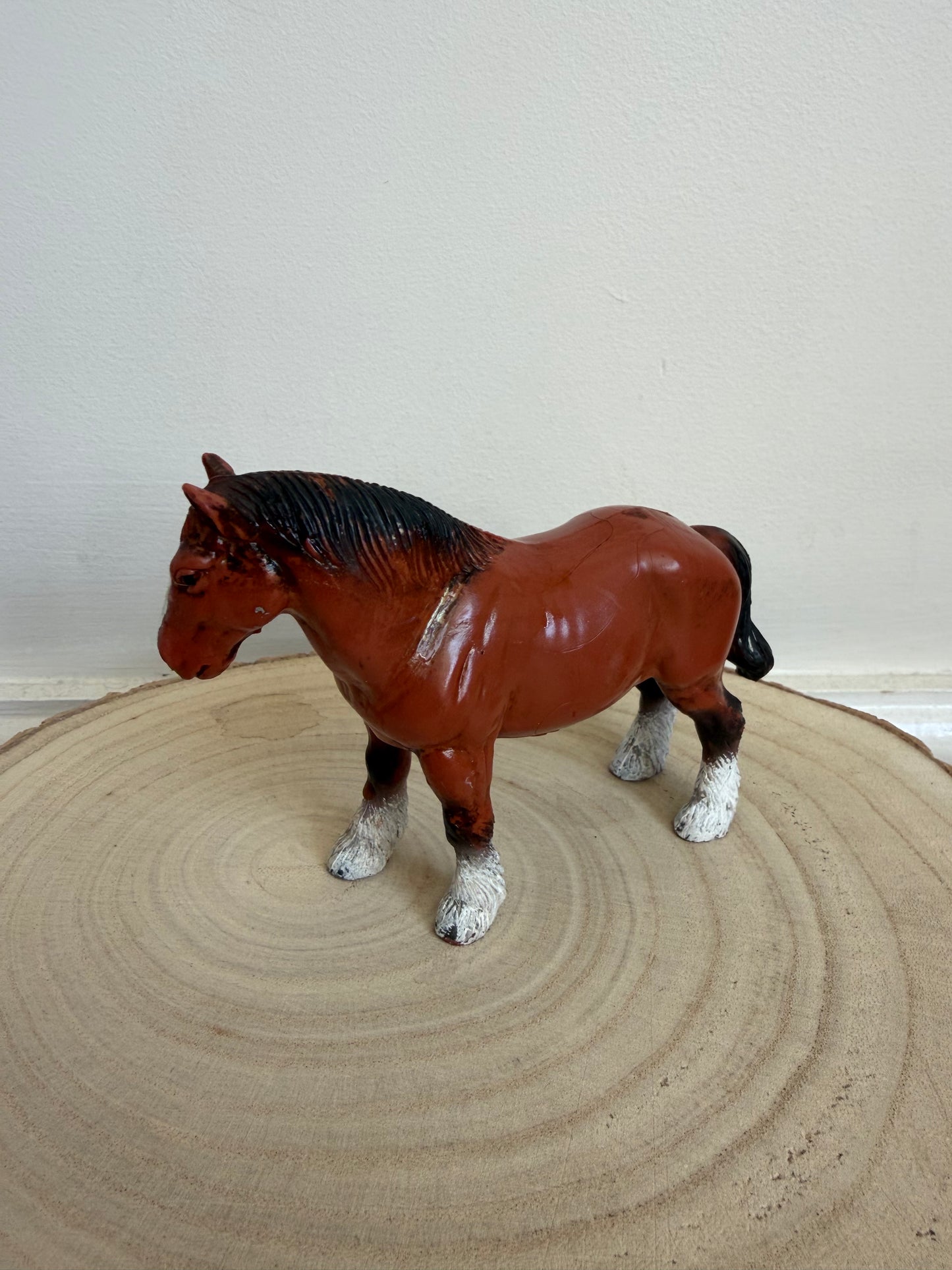 ✨Re-Loved Rockstar Shire Mare– BULLYLAND✨