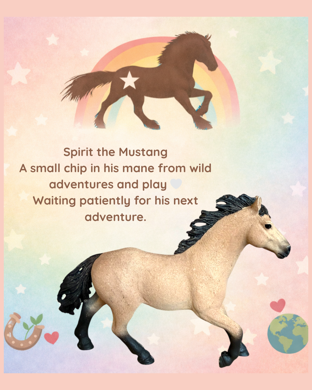 🌈 Too-Loved Rockstar Companion Pony (FREE ADD-ON)