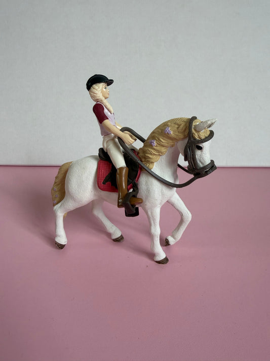 Re-Loved Rockstar: Andalusian mare Blossom and Rider Sofia
