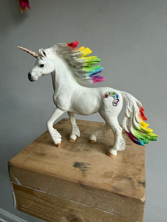 ✨Re-Loved Rockstar Unicorn - Rainbow✨