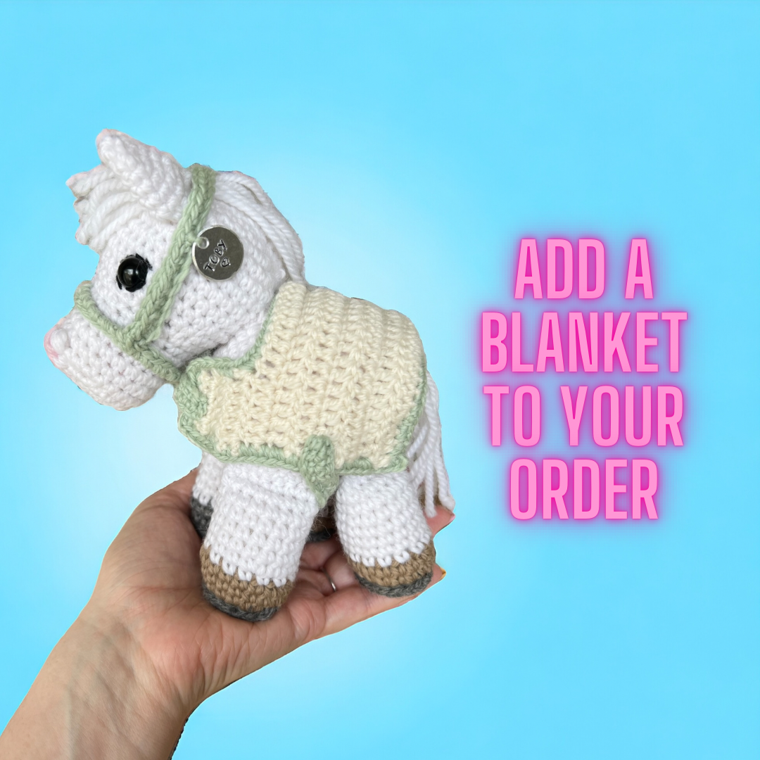 New Style Mini Crochet Horse