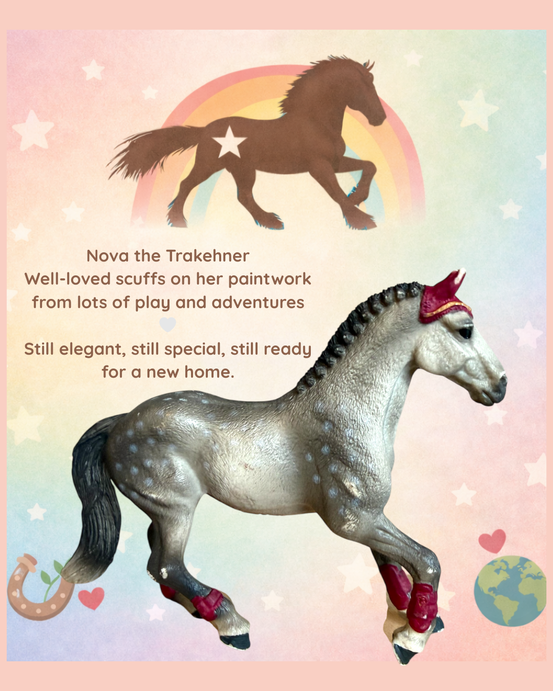 🌈 Too-Loved Rockstar Companion Pony (FREE ADD-ON)