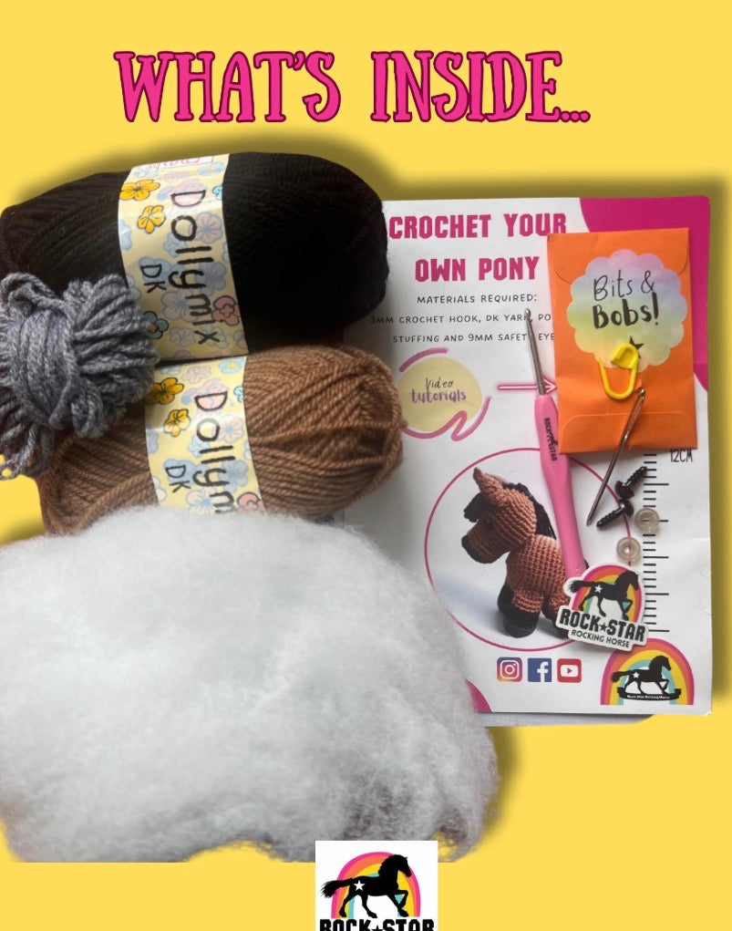 Crochet Your Own Pony Crochet Kit