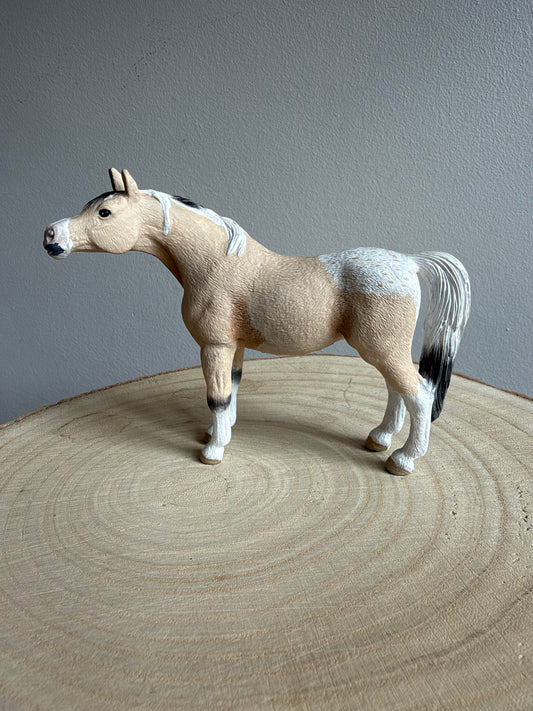 Honey – Custom-Painted Schleich Appaloosa by havocandchaos