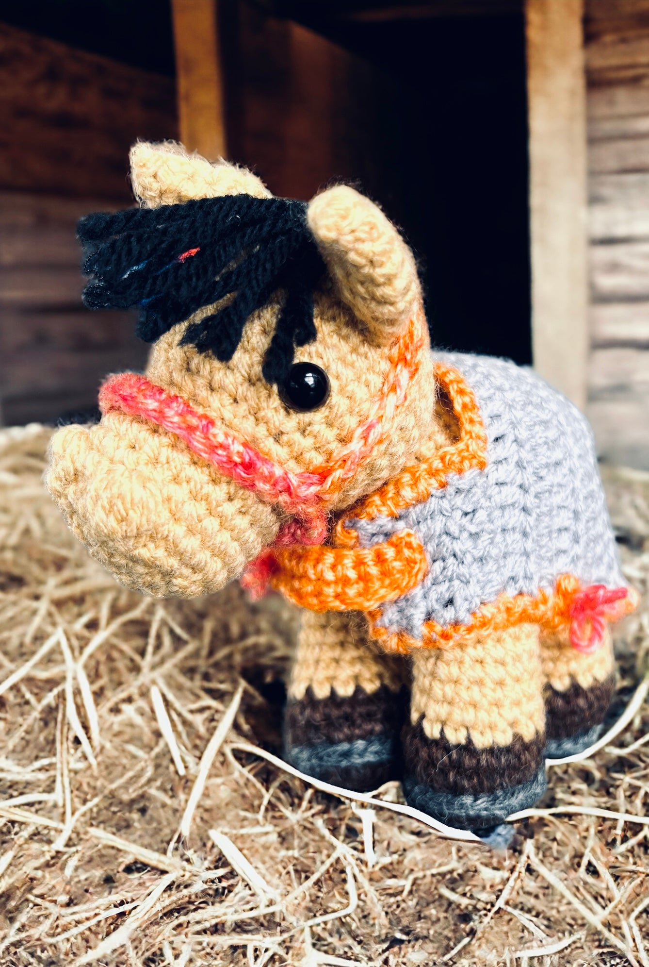 New Style Mini Crochet Horse