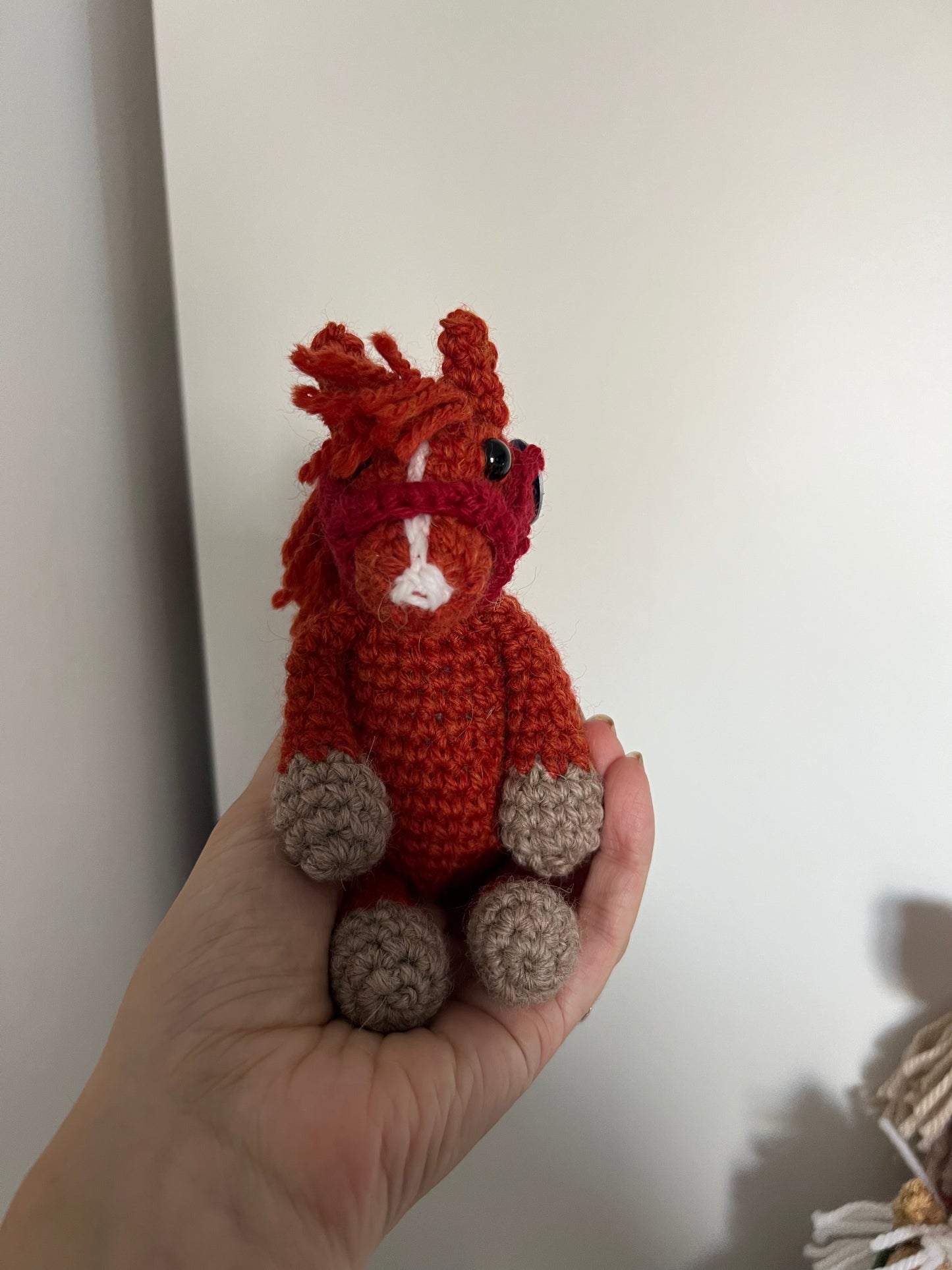 Mini Crochet Horse