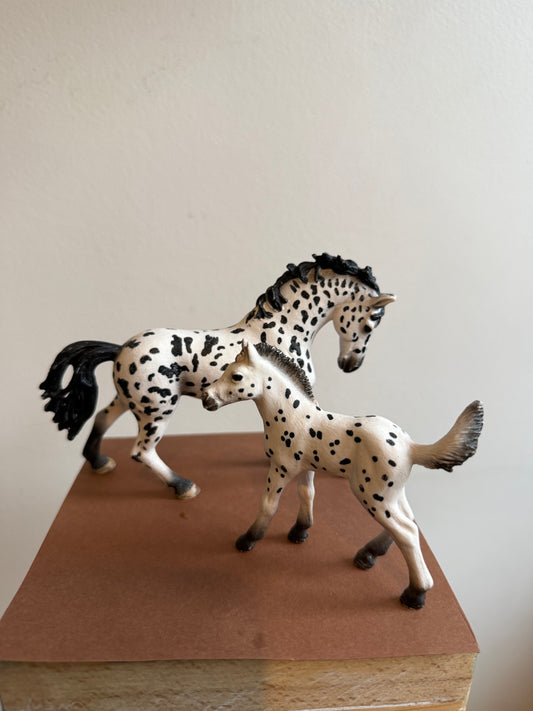 ✨Re-Loved Rockstar Knabstrupper Mare & Foal–