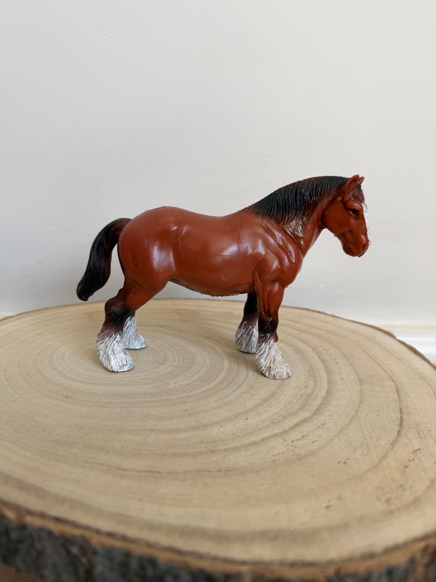 ✨Re-Loved Rockstar Shire Mare– BULLYLAND✨