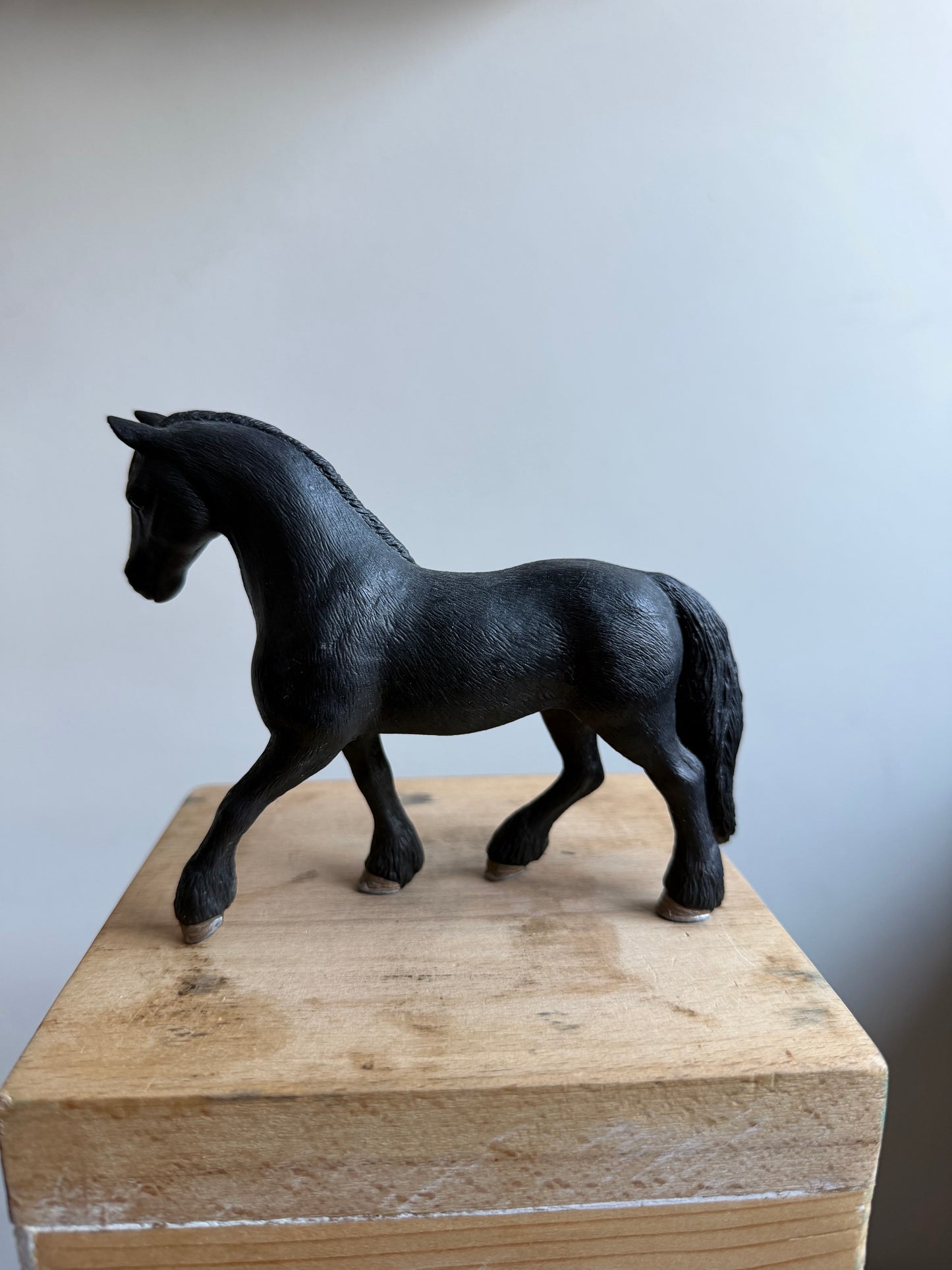 Re-Loved Rockstar -Scheich Friesian Mare and Rider Saddle and Bridle (NO Reins) - Beau