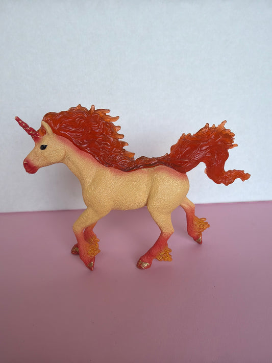✨Re-Loved Rockstar – Bayala Unicorn- Flames ✨
