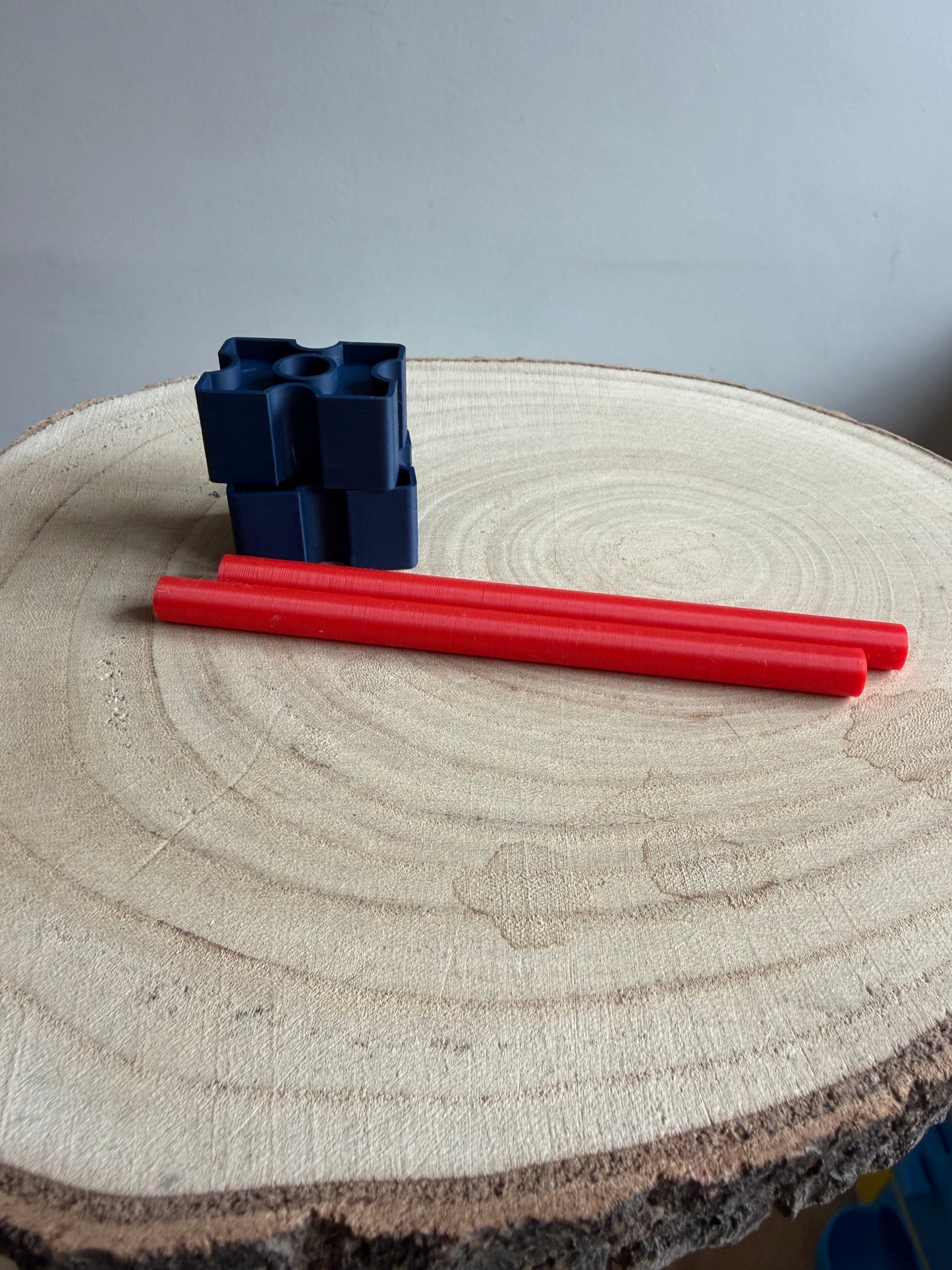 Miniature Cavaletti Jump Set – Two Blocks & Two Poles