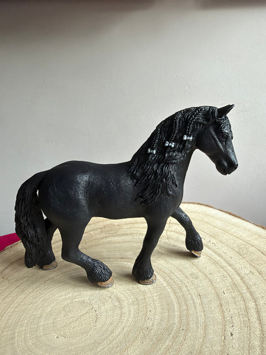 Re-Loved Rockstar: Friesian Schleich Mare- Missy