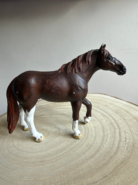 Re-Loved Rockstar: Re-Paint Palomino Schleich Stallion-  2006 ‘Copper’